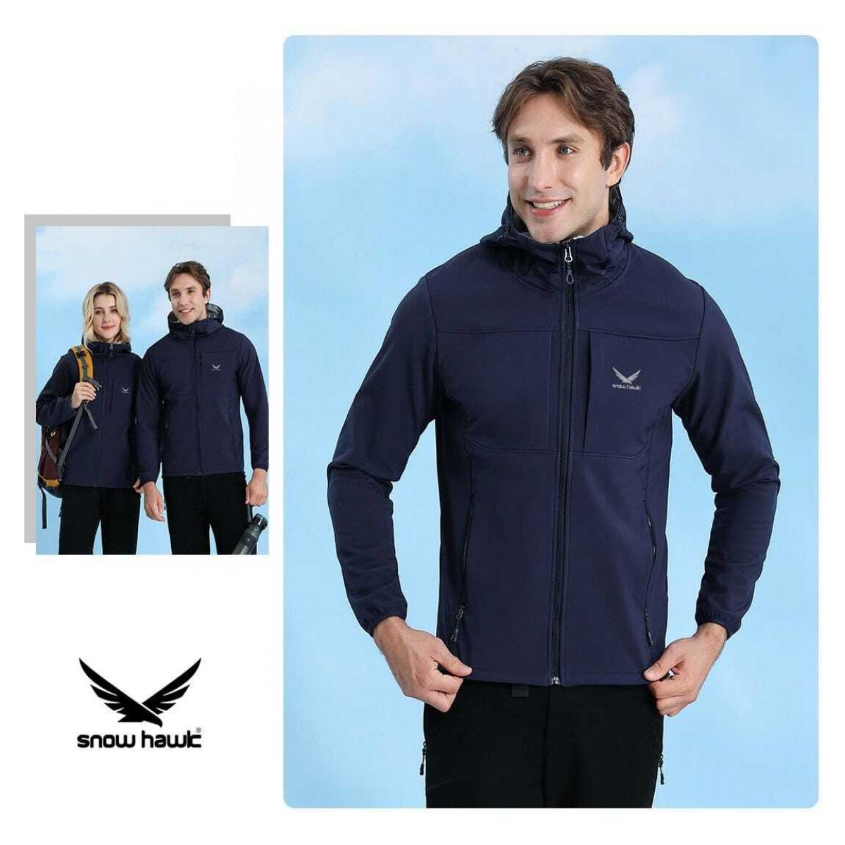  کاپشن وینداستاپر مردانه 68079‏ ‏سرمه ای - men’s windstopper jacket code 68079